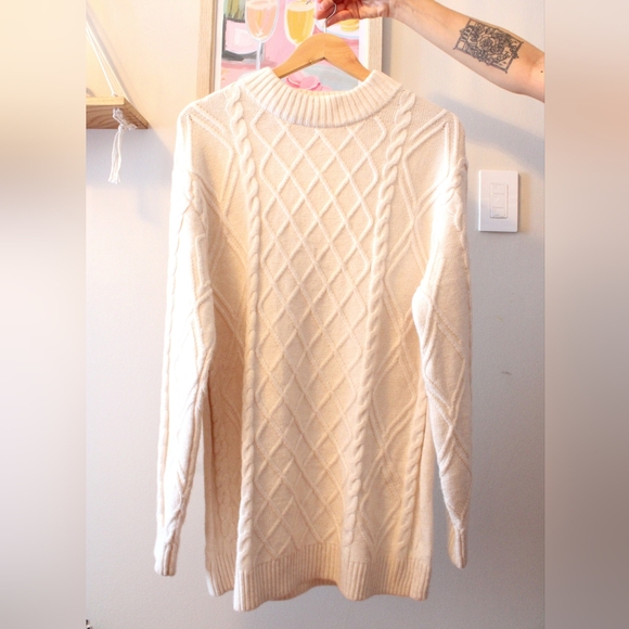 H&M Dresses & Skirts - H&M Cable Knit Sweater Dress